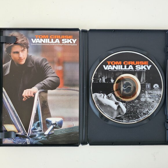 Vanilla Sky DVD 2001 Widescreen - Tom Cruise, Penélope Cruz, Cameron Diaz - Picture 2 of 3